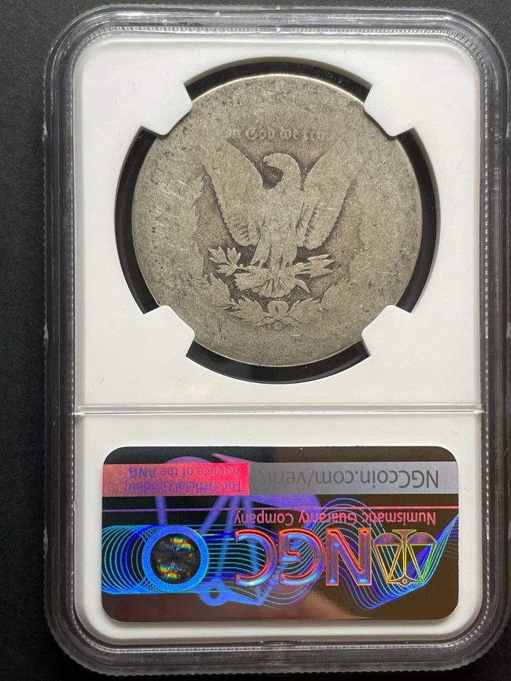 1889-O Morgan Dollar Poor 1 PO 01 Green CAC Scarce Low Population Collectible  - Image 3 of 4