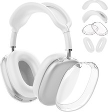 Case for AirPods Max 2 2026 Clear TPU Ear Cup Cover Silicone Ear Pad Cover