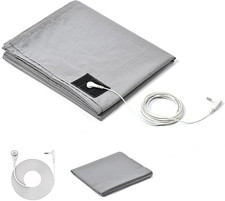 Grounding Sheets with Silver Fiber  Organic Cotton - Conductive with Grounding