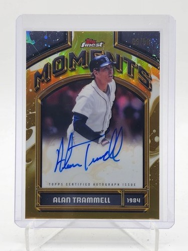 2026 Topps Finest Alan Trammell Gold (RAW)