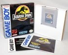 Jurassic Park Nintendo Game Boy Complete CIB! Very Good Condition! RARE!