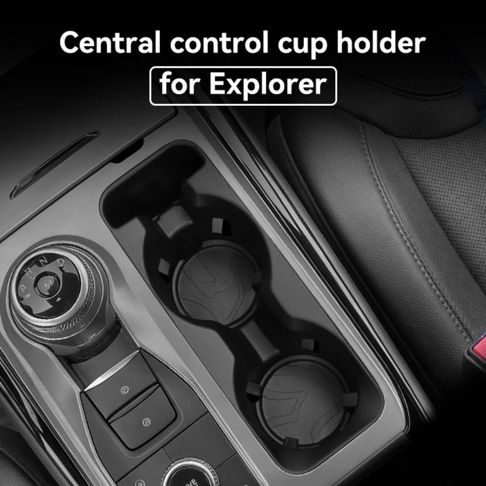 Cup Holder Protector Silicone Insert For Daily Driving Tool-free Installation - Image 3 of 4