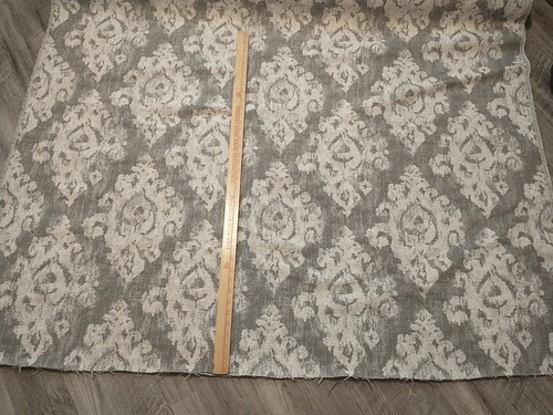 Tappezzeria tessuto jacquard ciniglia Thomasville Oyster venduta da cantiere - Foto 4 di 4