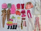 Vintage TNT PJ Barbie Doll Lot Mod Clothes Shoes And Accessories. Some DIY