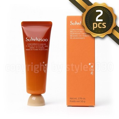 Sulwhasoo Konzentrierter Ginseng Verjüngender Reinigungsschaum 50g x 2 Stück