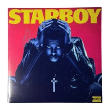 THE WEEKND SIGNED STARBOY LP VINYL 12" ALBUM (ACG CERT AG17905)