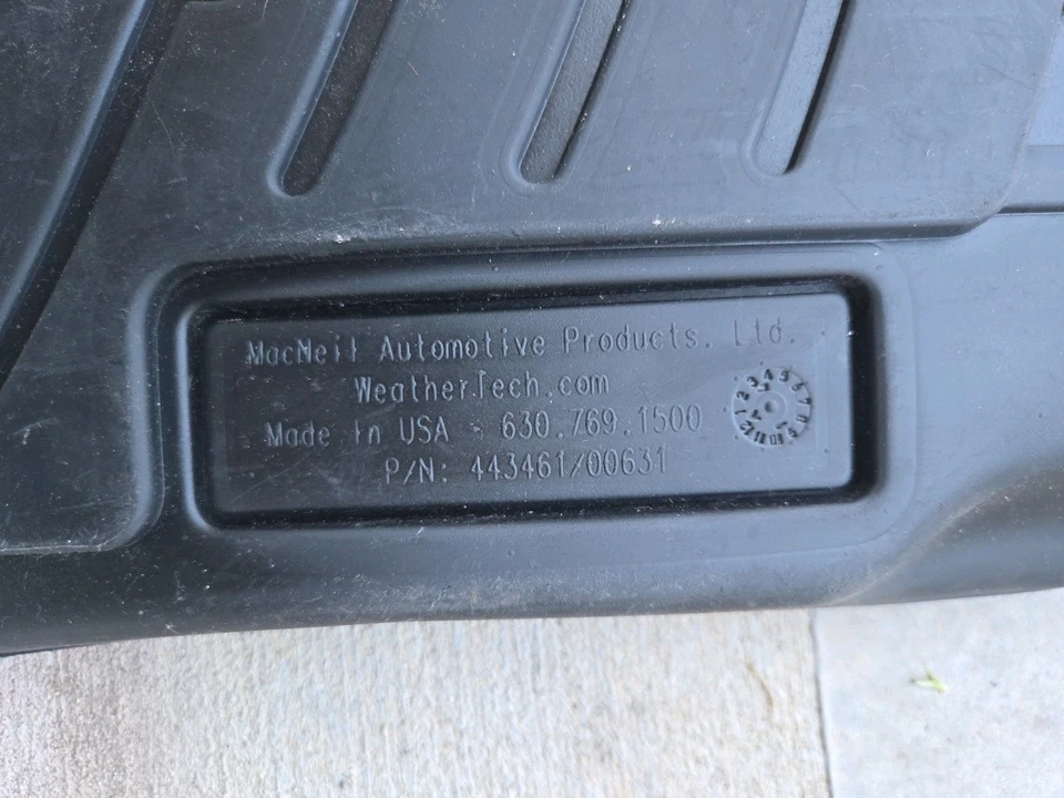 Alfombrillas WeatherTech para Chevrolet Equinox GMC Terrain 2011-2017 negras Foto 3 de 4