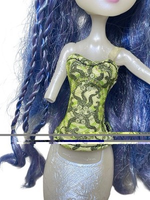 Monster High Freaky Fusion Sirena Von Boo Top Strap Broken Repair