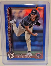 2025 Topps Series 1 - Kyle Finnegan #254 Blue Holofoil /150