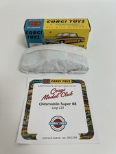 Corgi Model Club 235 Oldsmoblie Super 88 Blue CD54321058 Re Issue COA NEW