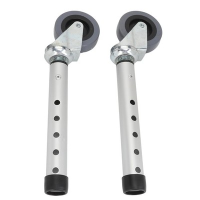 Walker Wheels Universal Rotating Adjustable Height Replacement Seniors Walke BLW