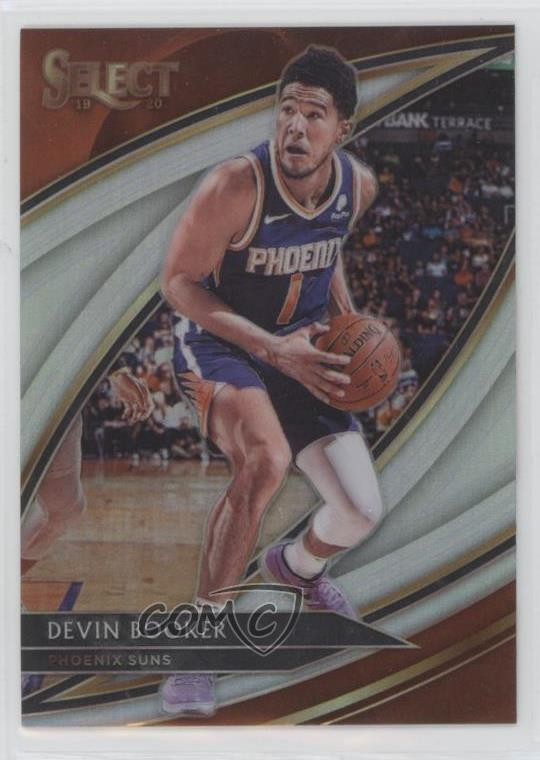 2019-20 Panini Select Courtside Silver Prizm Devin Booker #284 01b5