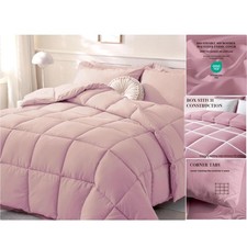 Soft and Lightweight Twin Size Comforter - Modern All Season Duvet Insert, 64x88