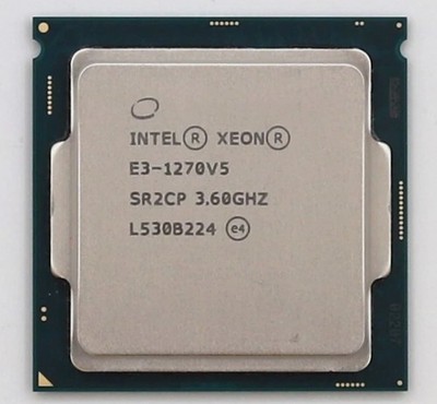 Intel XEON E3-1270V5 LGA 1151 CPU ProcessorSR2LF Quad Core 3.6GHz 80W