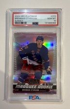 2024-25 O-Pee-Chee Platinum Marquee Rookies Brennan Othmann Sunset PSA 10💎POP 1