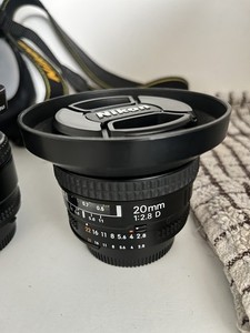 Nikon AF Nikkor 20mm f2.8 D Wide Angle Auto Focus Lens From JAPAN