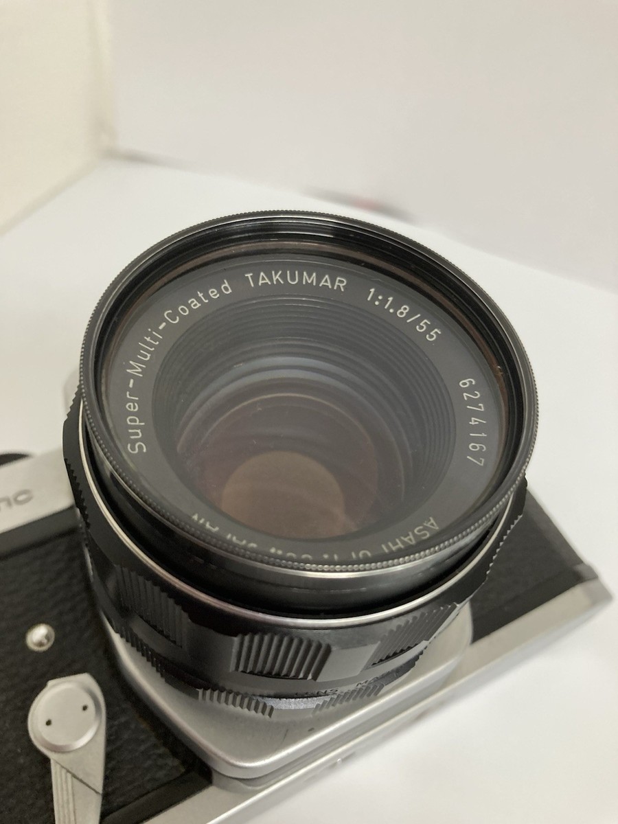 EX+5] 🎥 Pentax Spotmatic SP II Film Camera SMC TAKUMAR 55mm F1.8