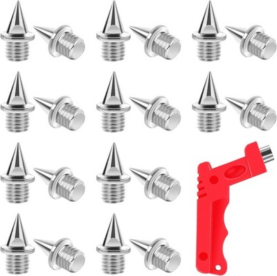 30pcs 1/4inch Stainless Steel Track and Cross Country Spikes with Spike Wrenc...