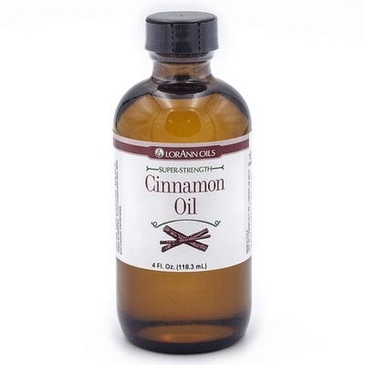 LorAnn Cinnamon Oil SS Flavor, 4 ounce bottle 4 Fl Oz (Pack of 1) 