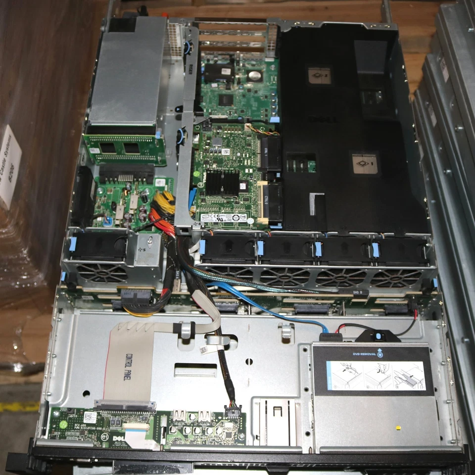 Dell PowerEdge R510 E12S/E13S 2× Xeon E5620 2.4GHz 2× 502W PSU (Bare Chassis) - Image 3 of 4