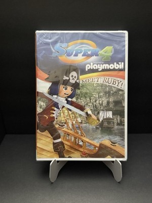 Playmobil The Movie DVD 2018) Super 4 Meet Ruby Seven Adventures