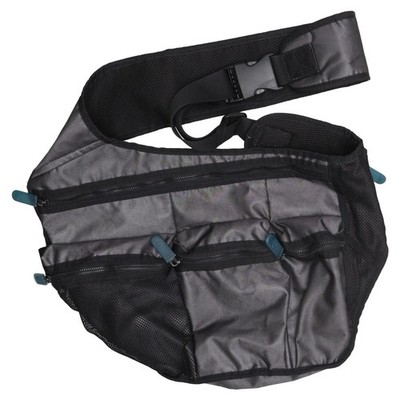 ESPRIT, Gürteltasche, Unisex (Erwachsene), Grau/Schwarz, 47, 6, 30 cm #DLI