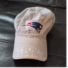 New England Patriots NFL Football White Adjustable Strapback Hat — photo 1