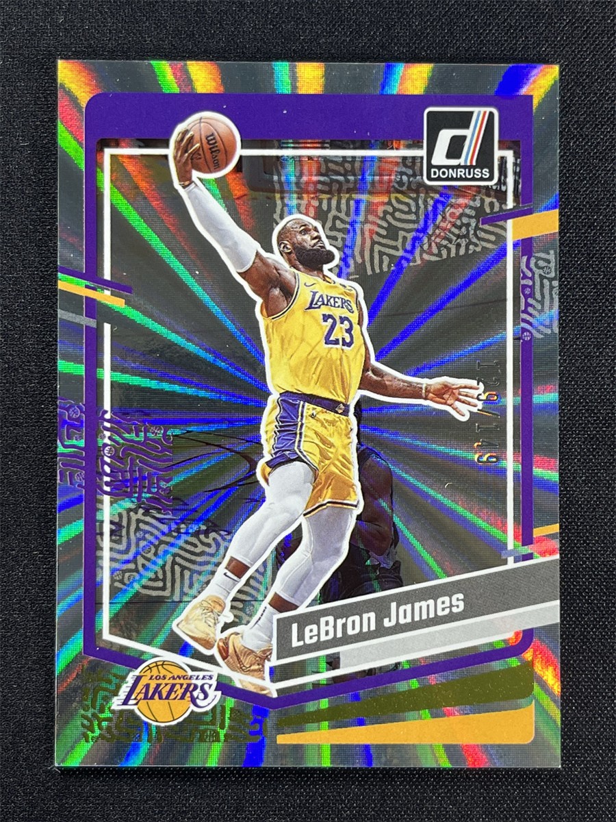 2023-24 Panini Donruss Basketball Lebron James #2 Laser Holo Lakers /149