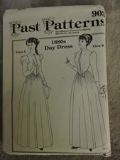 Past Patterns # 903 1880s Day Dress/Uncut