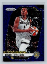 2024 Panini Prizm WNBA #24 Elizabeth Williams Blue Velocity Prizms