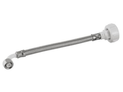 GEBERIT 240.321.00.1 Panzerschlauch Verbindung 90°x3/8 zu UP-Spülkasten NUVO