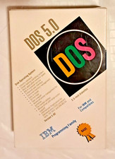 1992 IBM PC-DOS 5.0 5.25" diskettes E13F