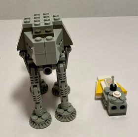 LEGO 4489 Star Wars "Mini" AT-AT 100% Complete Set w/ Manual - No Box