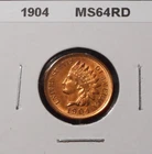 1904 INDIAN HEAD CENT - Choice RED Uncirculated  Condition