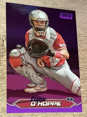 E1644 /75 2024 Topps Stadium Club Purple Foil /75 Logan O'Hoppe #84 Angels