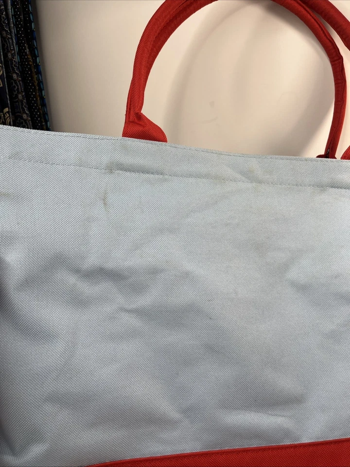 Large Baby Blue And Heart MOSCHINO Tote Bag - Image 3 of 4