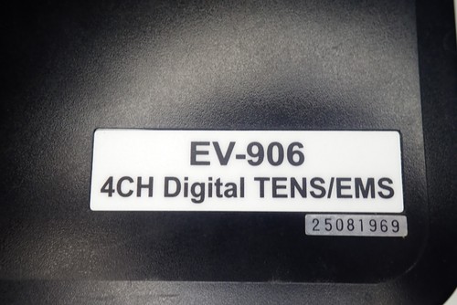 ISTIM Ev-906 Tens EMS 4 Channel Rechargeable Combo Machine Unit Muscle Back 24 - Picture 15 of 21