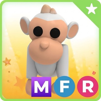 Adopt me MFR Albino Monkey