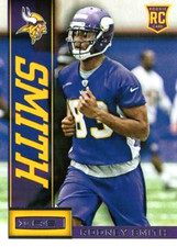 2013 Rookies and Stars #177 Rodney Smith RC Minnesota Vikings