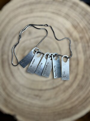 Death Stranding Kette Necklace High Quality Schwer Heavy Norman Reedus Used-Look