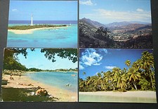46980 AK 4 Postcards New Caledonia Pacific The Beach of The Lemons Bay