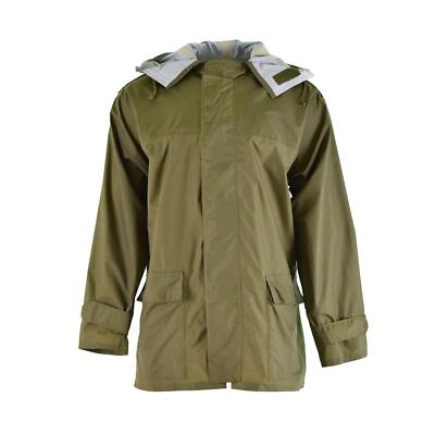 Genuine Danish army wet weather jacket waterproof hooded rain