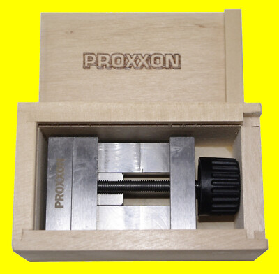 PROXXON 24260 Maschinenschraubstock PM40 für MF70 KT70 im Holzkästchen - NEU