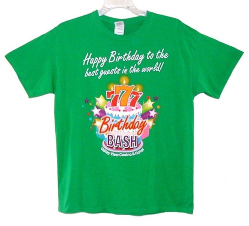 Sz L T-Shirt HAPPY BIRTHDAY Birthday 