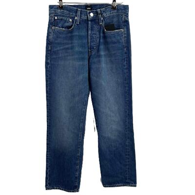 Edwin Jeans Kali Ankle Indigo Button Fly Ankle Vintage Straight Womens 26 New