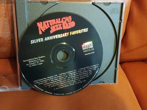 Natural Gas Jazz Band Silver Anniversary Favorites (CD, 1996) Rare OOP VG preown - Imagen 5 de 7