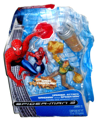 Spiderman 3 Hammer Attack Sandman vs SpiderMan Sand Compound