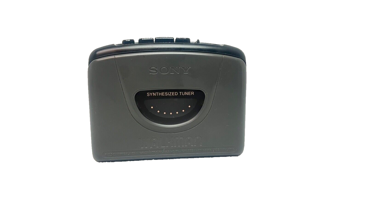 Vintage 80s Sony Fm/am Walkman Wm-f2065 Cassette Player Works for