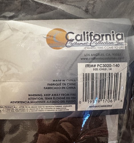 California Costumes, Hero’s Of History Amelia Earhart-Aviator Costume Child Med - 第 5/6 張圖片
