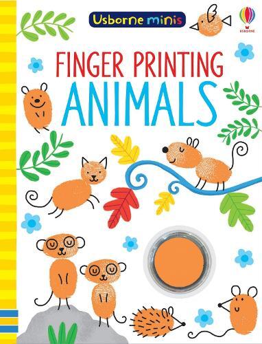Thumbnail - Sam Smith Finger Printing Animals (taschenbuch) Usborne Minis